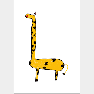 giraffe children's creativity Posters and Art